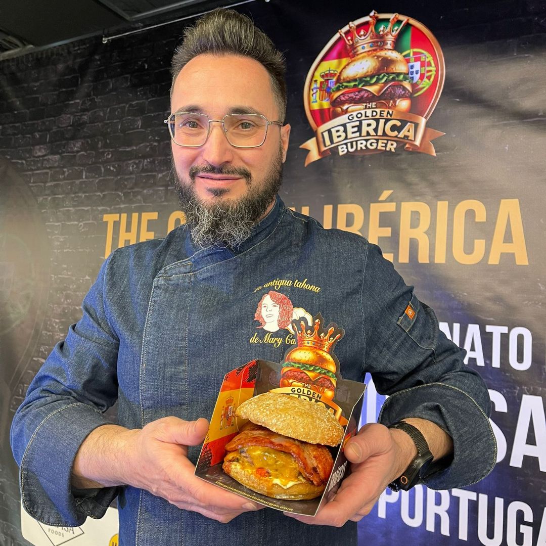 hamburguesa Jumami premio golden iberica burger