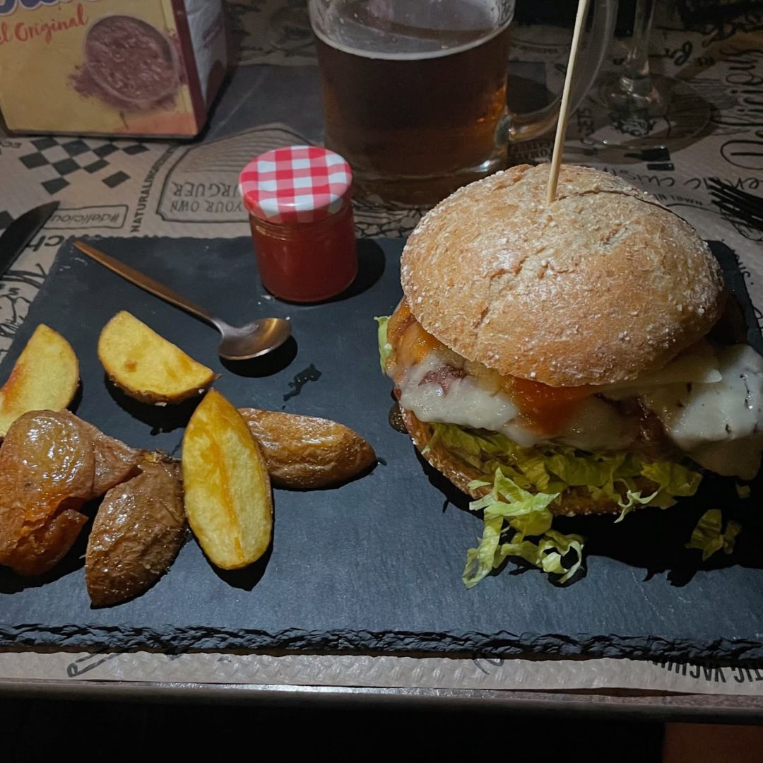 hamburguesa la cabra loca